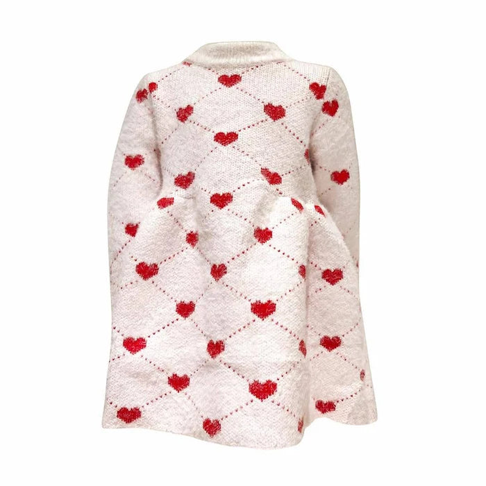 Sweetheart Sweater Dress