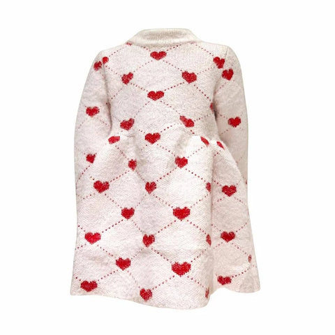 Sweetheart Sweater Dress
