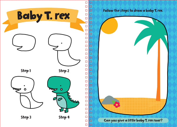 My First Learn-to-Draw: Dinosaurs-Sourcebooks-Fritz and Gigi