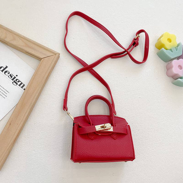 Trendy Mini Crossbody Bag for Kids: Blue