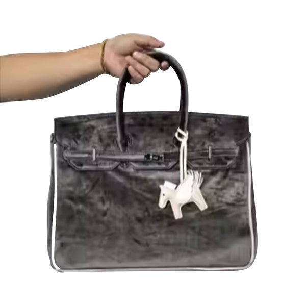 The London Velvet Tote Bag