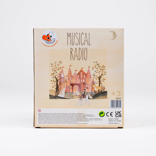 Princess Musical Tin Radio