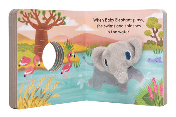 Baby Elephant: Finger Puppet Book-Chronicle Books-Fritz and Gigi
