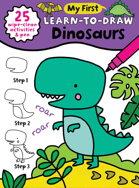 My First Learn-to-Draw: Dinosaurs-Sourcebooks-Fritz and Gigi