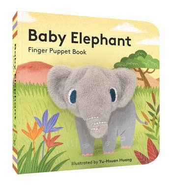 Baby Elephant: Finger Puppet Book-Chronicle Books-Fritz and Gigi