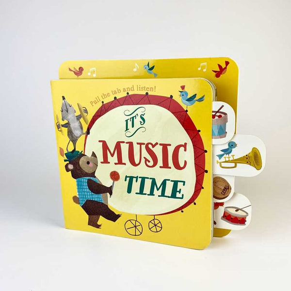 Sound Pull Tab - It's Music Time-Simon & Schuster-Fritz and Gigi