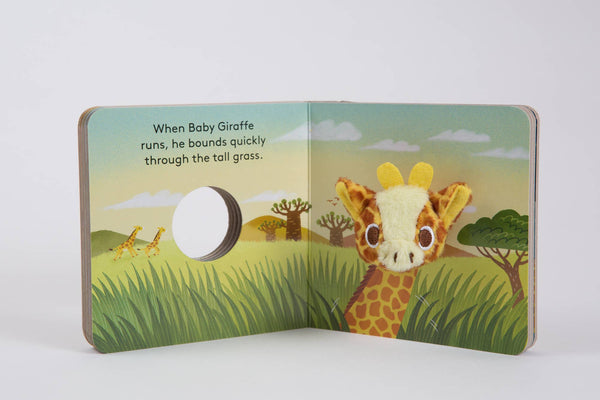 Baby Giraffe: Finger Puppet Book-Chronicle Books-Fritz and Gigi
