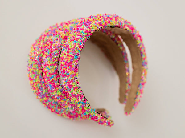 Beaded Headband  Sprinkles