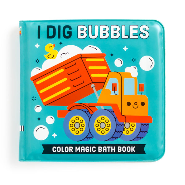 I Dig Bubbles! Color Magic Bath Book-Chronicle Books-Fritz and Gigi