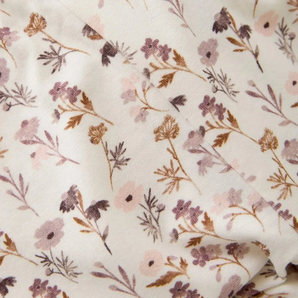 Floral Printed White Leggings-Fixoni-Fritz and Gigi