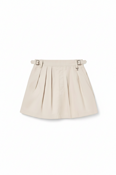 Gabardine Skort Natural 6902-34-Mayoral-Fritz and Gigi