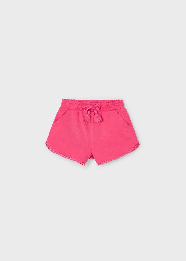 Chenille shorts Magenta