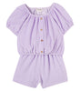 Lavender Terry Top-Cozmo-Fritz and Gigi