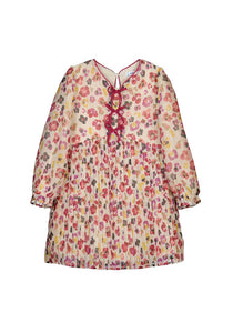 Pink Flower Dress