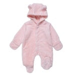 Pink Minky Pram