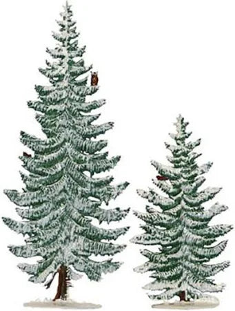 TC21WP Slender Winter Pines SET OF 2