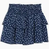 Brooke Navy Floral Skirt