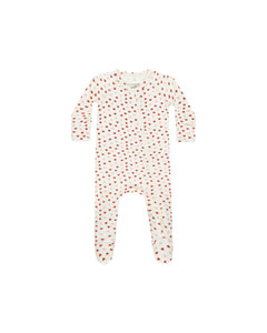 BAMBOO ZIP FOOTIE   VALENTINES