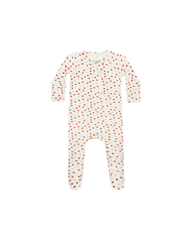 BAMBOO ZIP FOOTIE   VALENTINES