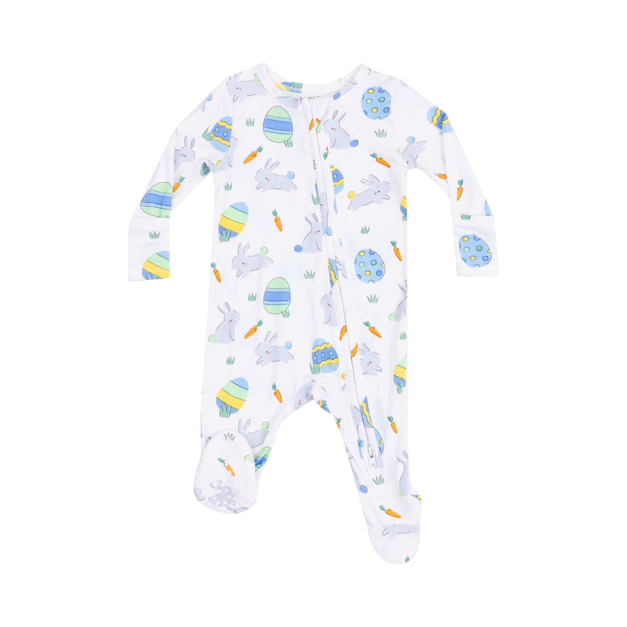 Easter Bunnies 2 Way Zipper Footie