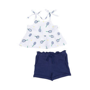 Tennis Short French Terry Set