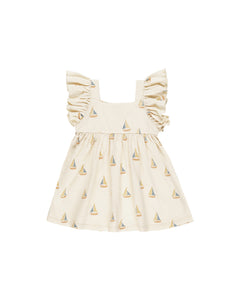 MARIPOSA DRESS - SAILBOATS