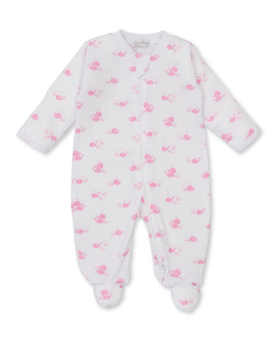 Pink Whale Footie