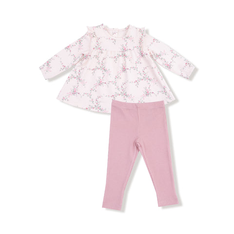 French Terry Antoinette Floral Set