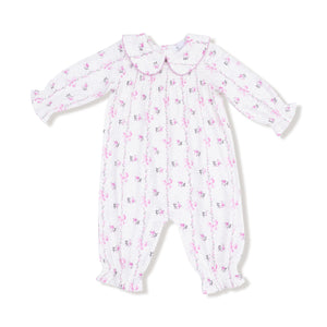 Smocked L/S Romper