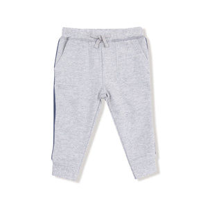 Jogger W/ Varsity Stripes GRAY