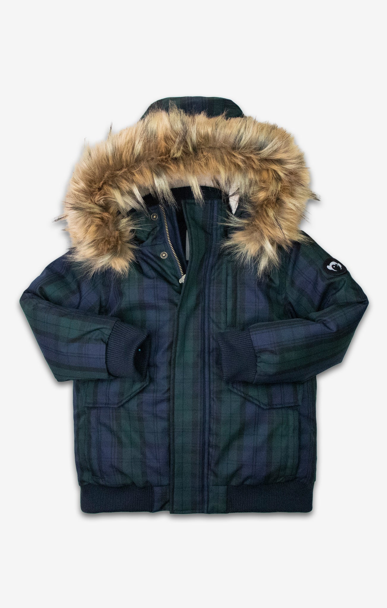 City Transit Coat Blackwatch Tartan