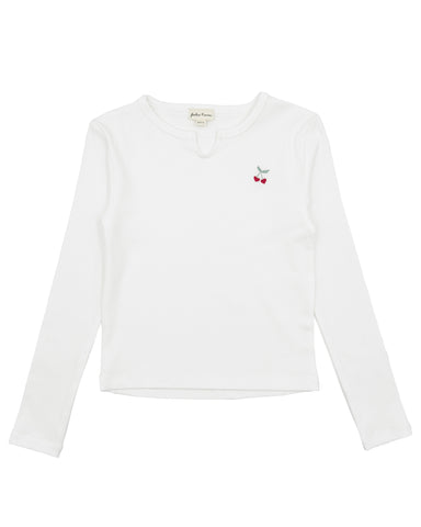 HANNAH LS RIB TOP