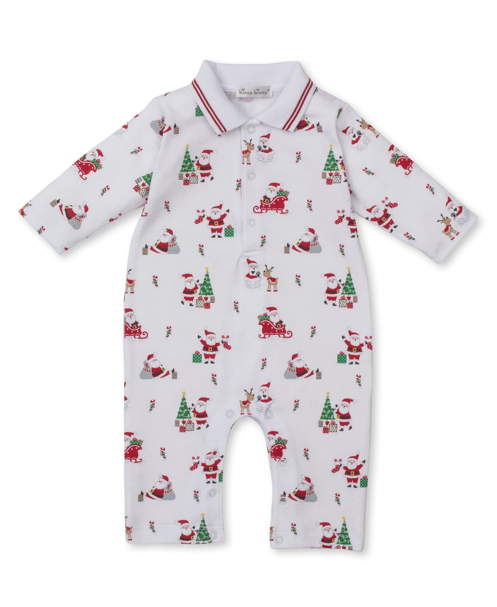Christmas Capers Playsuit Prt Multi