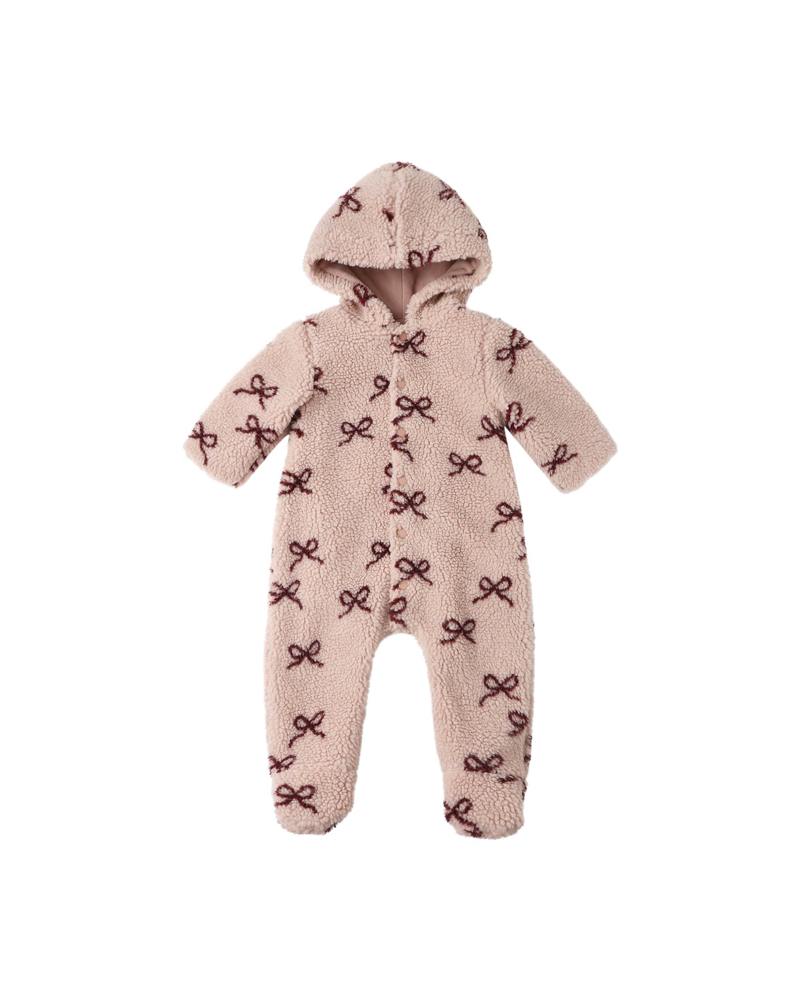 Fleece Jumpsuit   Bows
