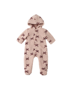 Fleece Jumpsuit   Bows