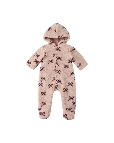 Fleece Jumpsuit   Bows