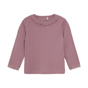 T-SHIRT LS POINTELLE CONFETTI
