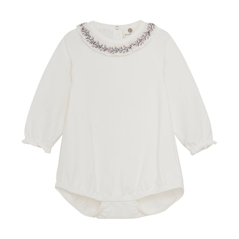 BODY LS COLLAR EGRET