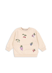 Lou Sequin Sweat Shirt Ocs Brazillian Sand