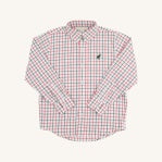 Dean's List Dress Shirt Red/Green