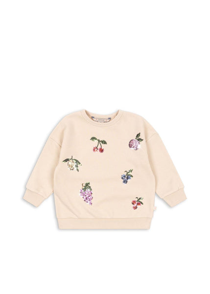 Lou Sequin Sweat Shirt Ocs Brazillian Sand