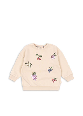 Lou Sequin Sweat Shirt Ocs Brazillian Sand