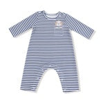 Organic Cotton  Snap Shoulder Romper