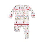 Nutcracker Zipper Footie