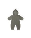 VELOUR ZIP JUMPSUIT FOREST