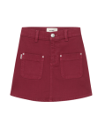 Jenny Mini Skirt Crimson