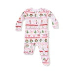 Sugar Plum Fairy  - Pink - 2 Way Zippe Footie