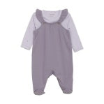 Purple Onesie and Romper Set