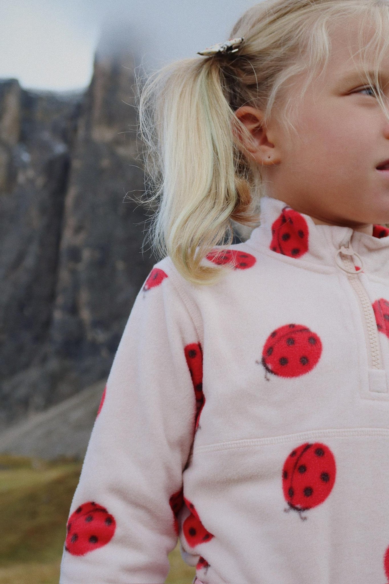 Tavi Fleece Sweatshirt Grs Ladybug