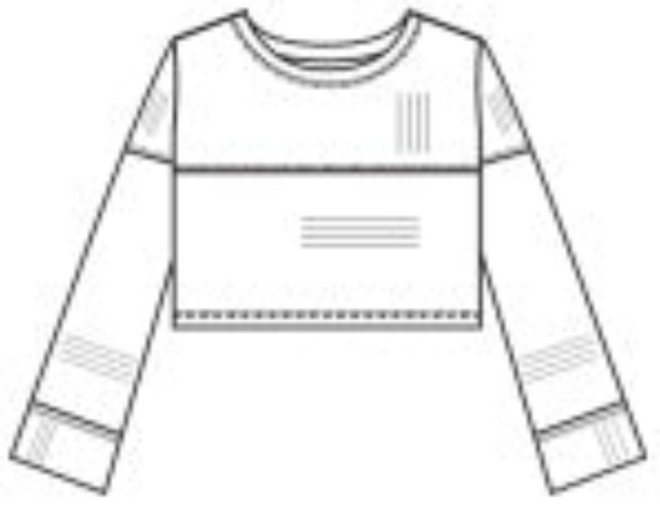 Hacci Rib L/S Crosscut Pullover Nutmeg-Tenly-Fritz and Gigi
